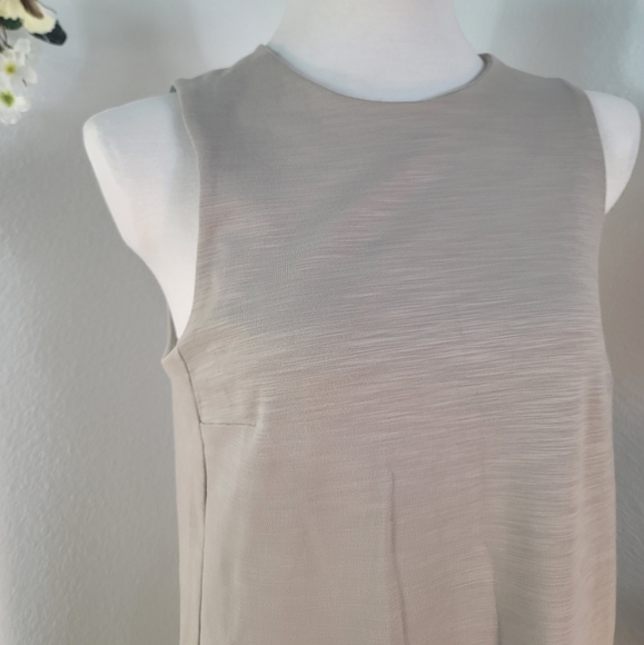 MADEWELL SLEEVELESS ZIP POCKET SHIFT Red BROWN DRESS WOMEN'S SIZE MEDIUM - Picture 11 of 16